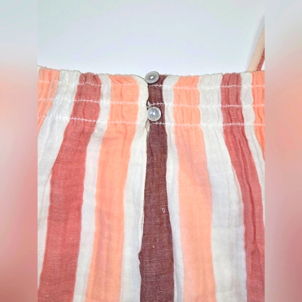Velvet Heart Tan and Brown Ruffled Halter Sundress - Picture 4 of 4